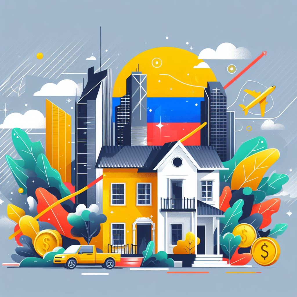Colombia un excelente lugar para invertir en bienes raíces imagen Representativa de un condominio para promocionar los servicios de los abogados de bienes raíces